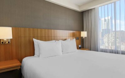 Day use room with natural light at Hyatt Place San Jose Downtown.