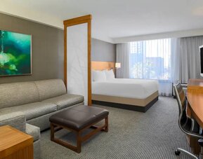 Day use room with living area at Hyatt Place San Jose Downtown.