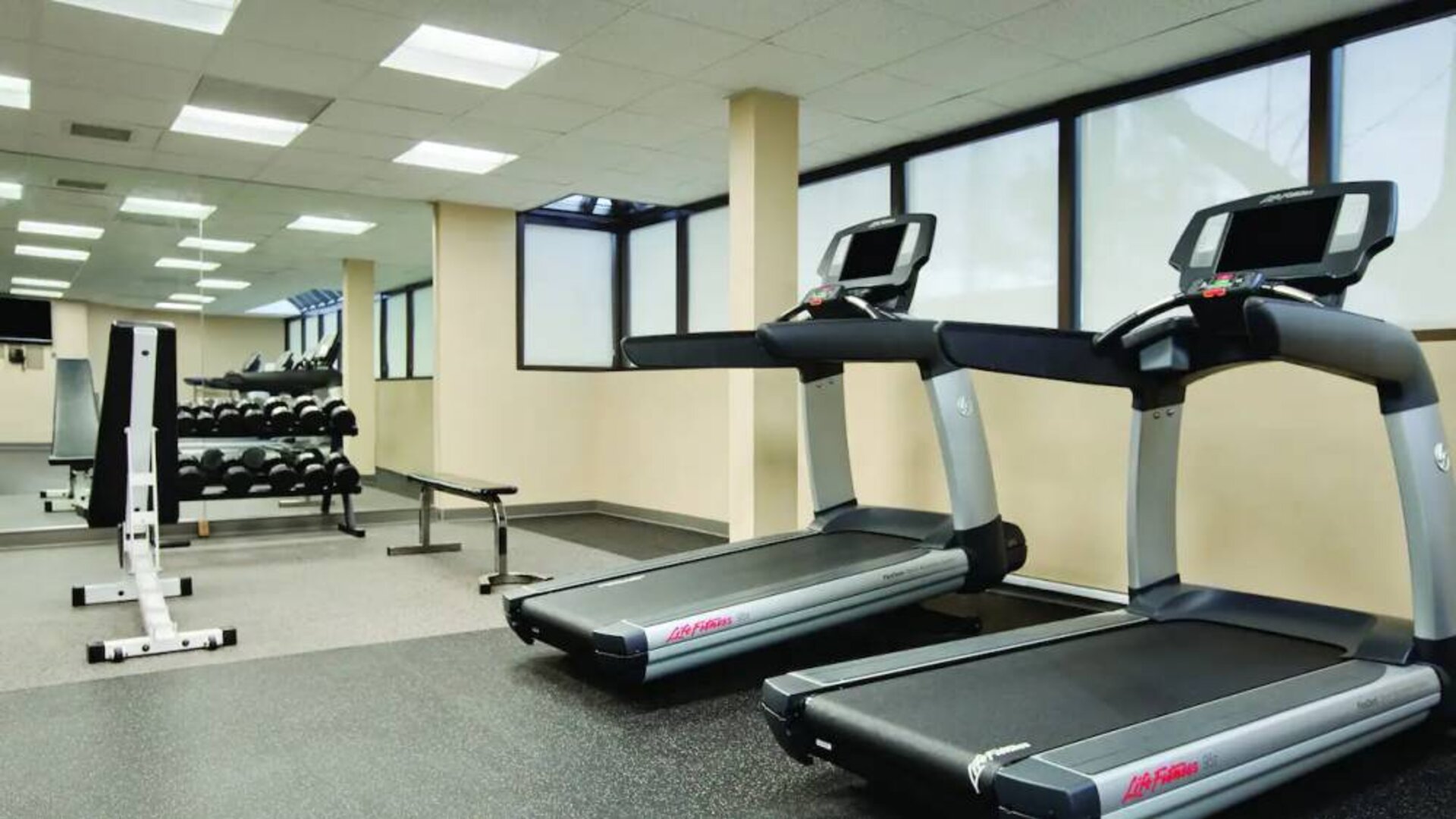 Fitness facility available at Hyatt Place San Jose Downtown.