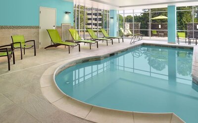 Stunning indoor pool at SpringHill Suites Atlanta Northwest.