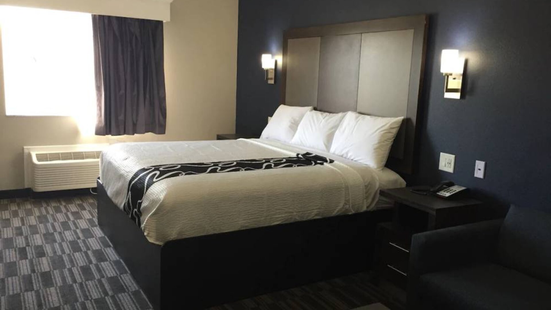 Day use room at Home Inn & Suites.