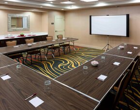 Meeting room at Residence Inn Fort Lauderdale Airport & Cruise Port.