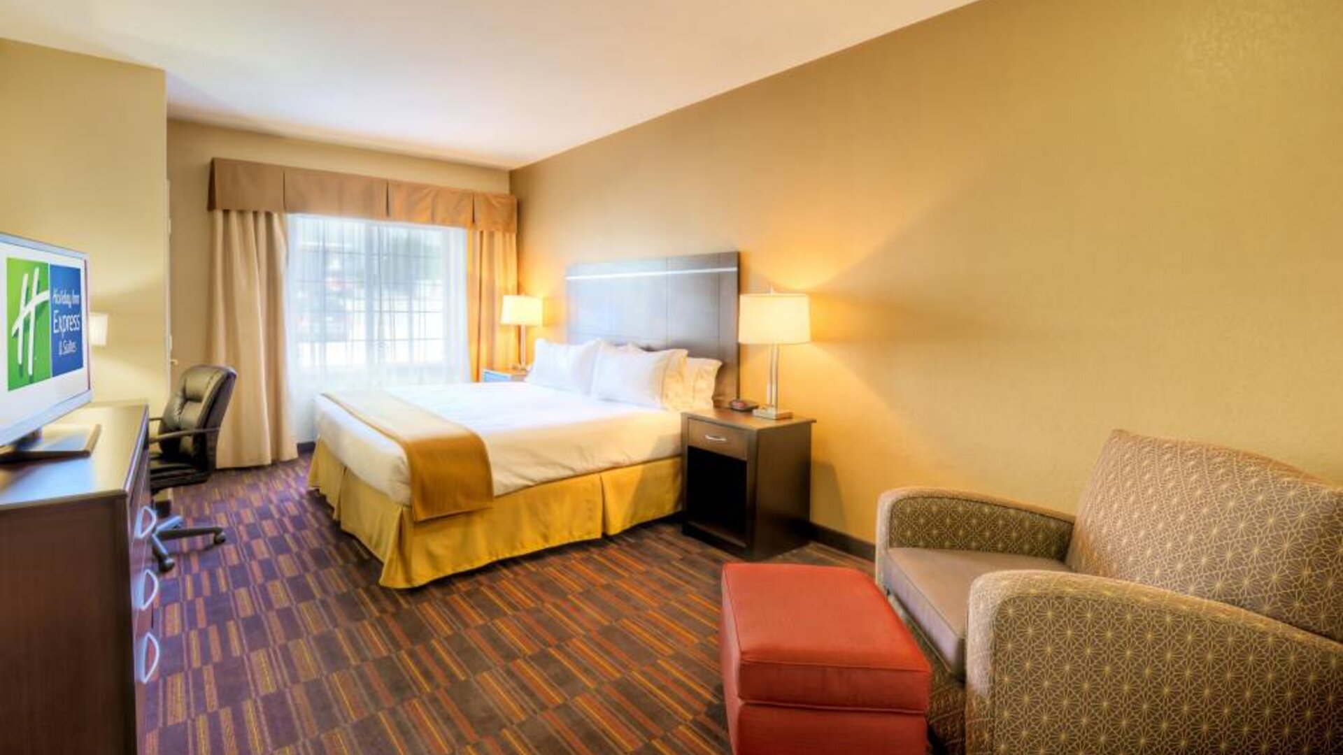 Day use room with work desk at Holiday Inn Express Granbury.