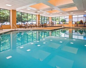 Refreshing indoor pool at Best Western Plus BWI Airport Arundel Mills.
