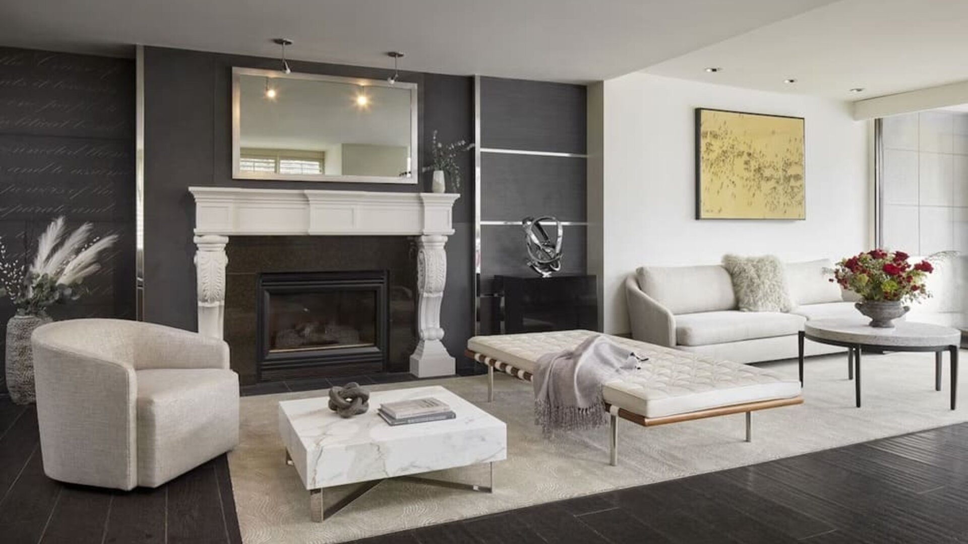 Lounge and coworking space at Capitol Hill Hotel.