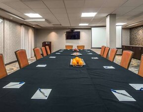 Meeting room at Best Western Premier NYC Gateway.