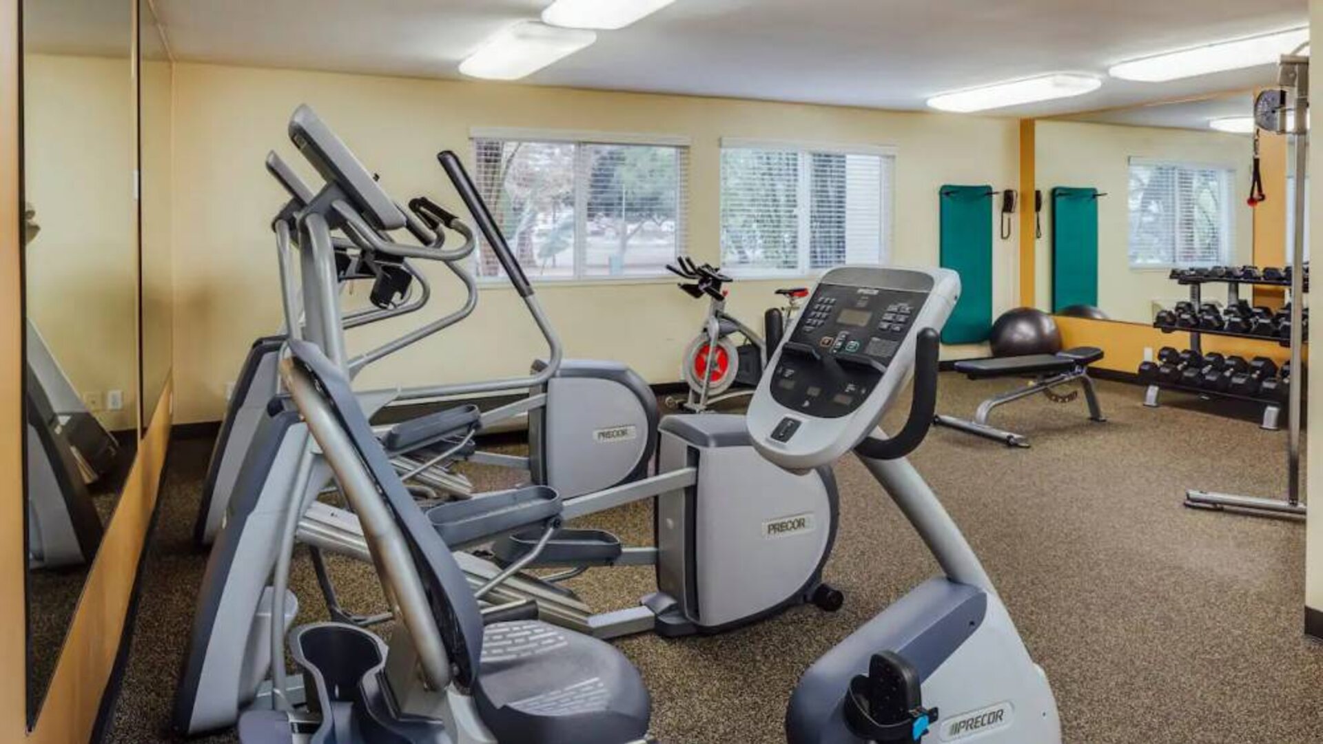 Fitness facility available at Wild Palms Hotel.