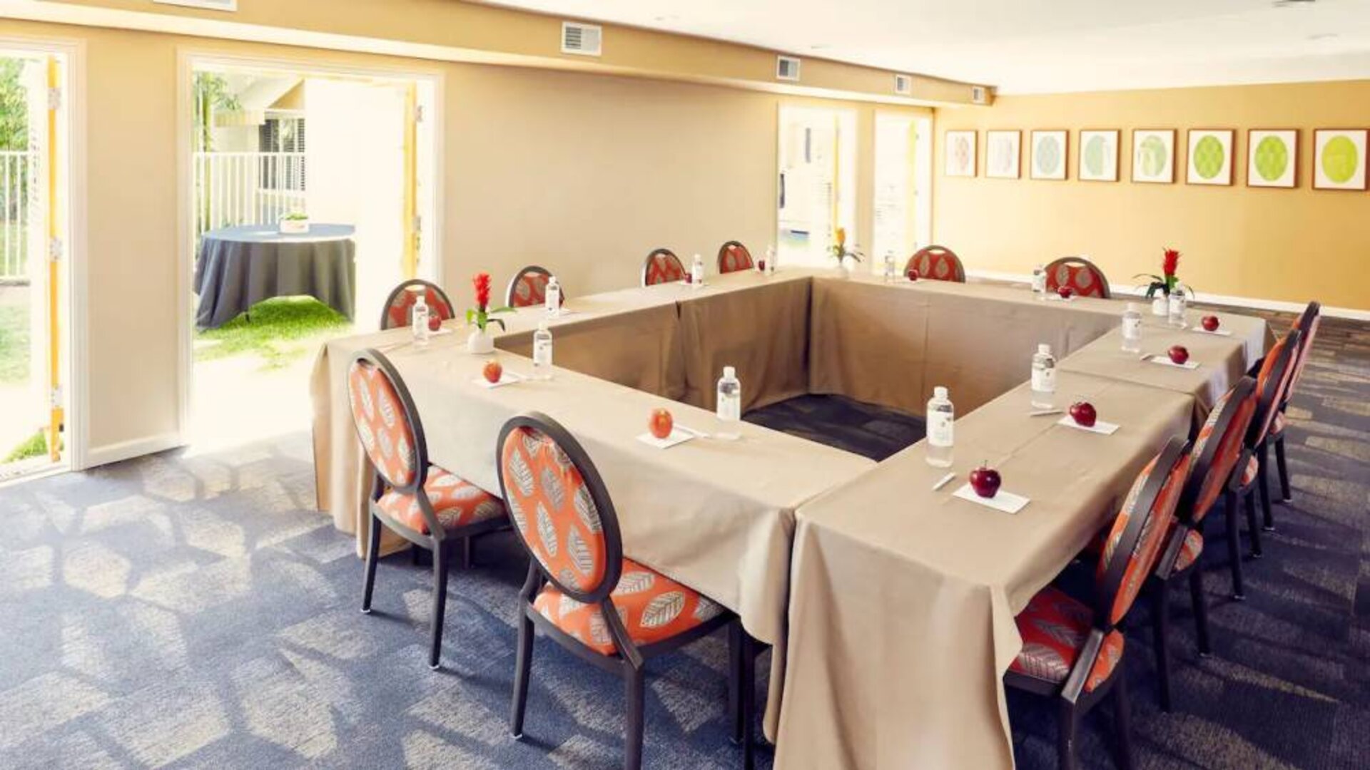 Meeting room available at Wild Palms Hotel.