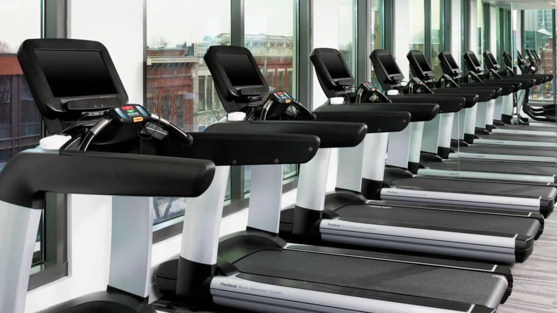 Well equipped fitness center at Le Méridien Columbus, The Joseph.