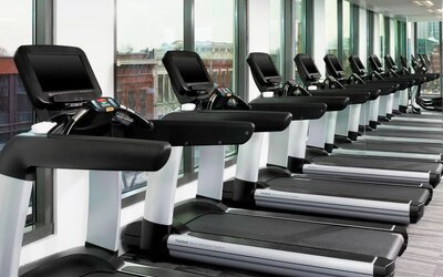 Well equipped fitness center at Le Méridien Columbus, The Joseph.