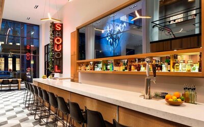 Hotel bar at Le Méridien Columbus, The Joseph.