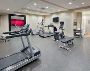 Fitness center available at Home2 Suites By Hilton Charleston Airport/Convention Center.