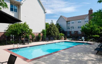 Refreshing outdoor pool at Residence Inn By Marriott Denver Highlands Ranch.