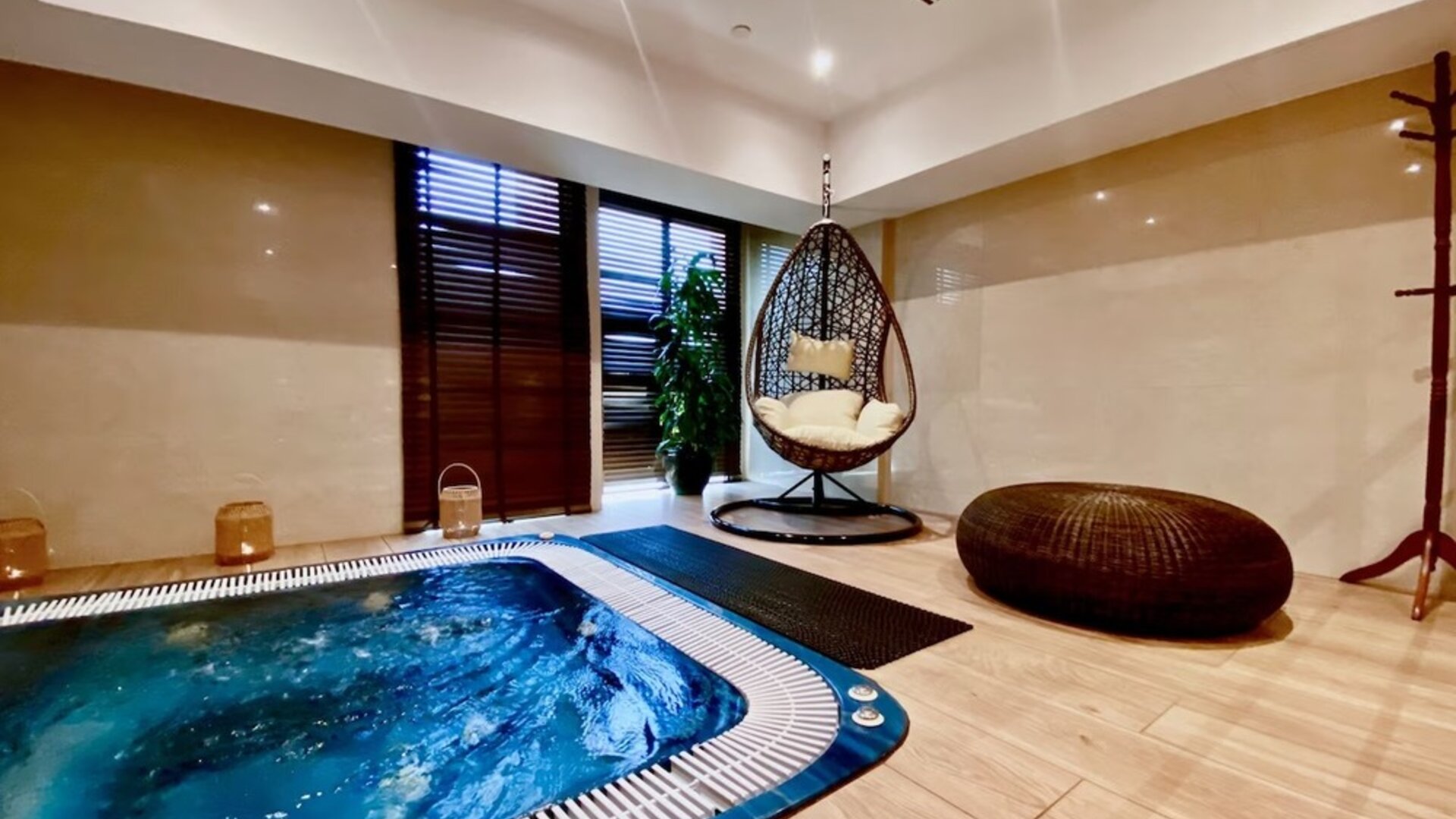 Hot tub and spa available at Millennium Hotel Doha.