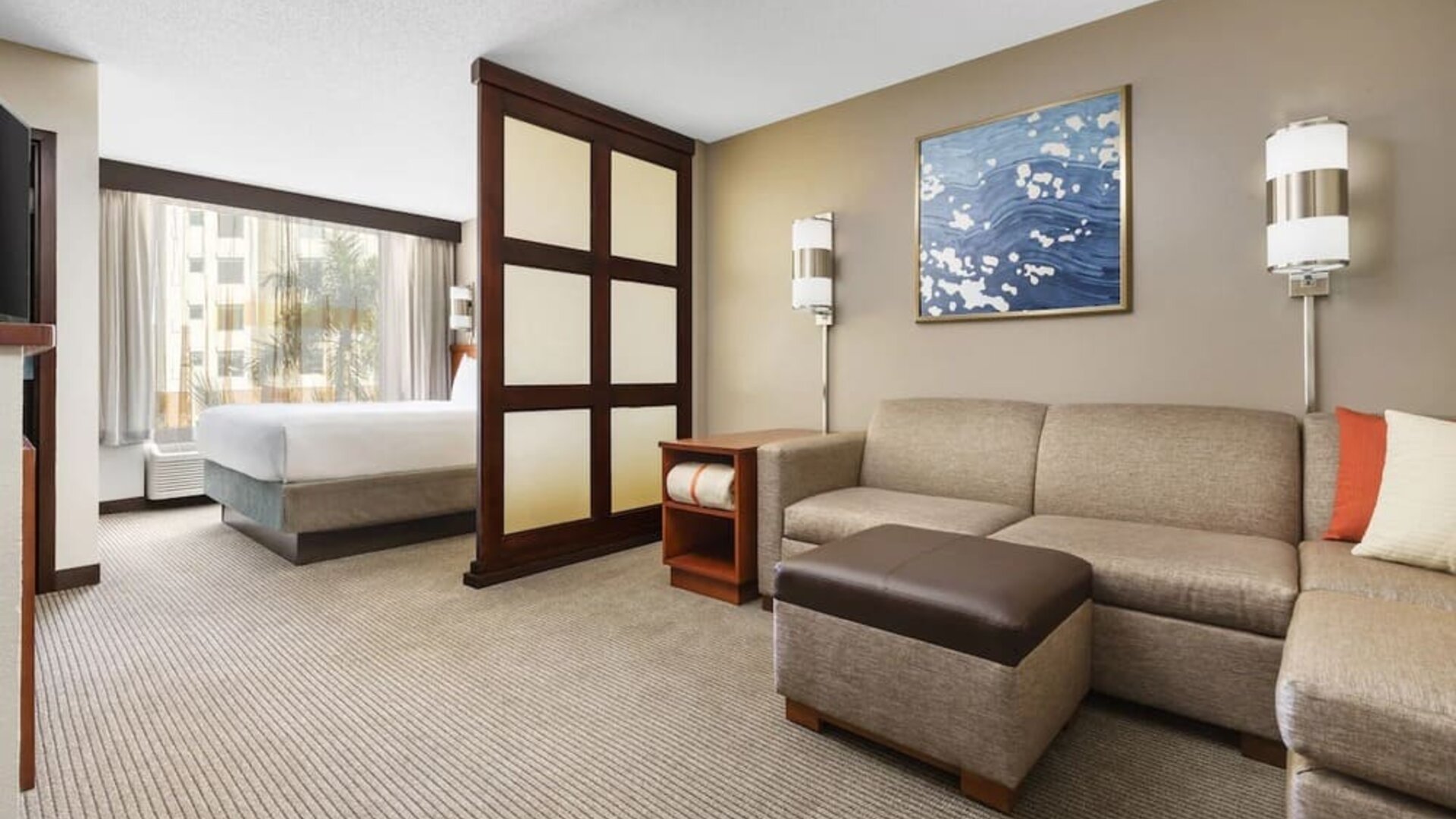 Day use room with living area at Hyatt PLACE Fort Lauderdale Airport - South & Cruise Port.