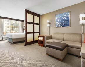 Day use room with living area at Hyatt PLACE Fort Lauderdale Airport - South & Cruise Port.