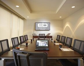 Professional meeting room at EB Hotel Miami.