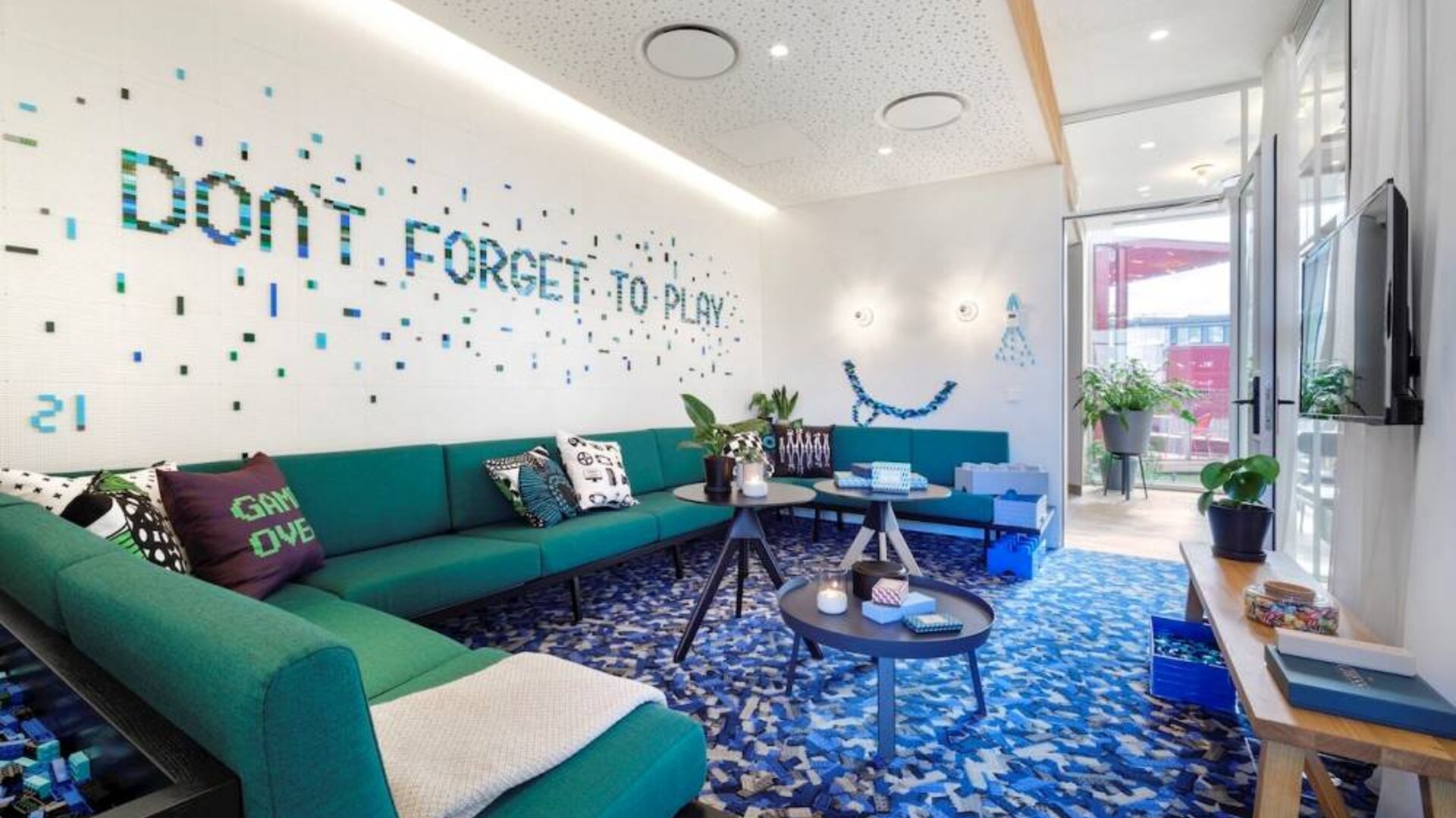 Meeting room at Zoku Copenhagen.