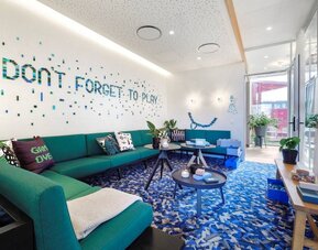 Meeting room at Zoku Copenhagen.