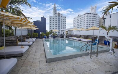 Stunning outdoor pool at Catalina Hotel & Beach Club.