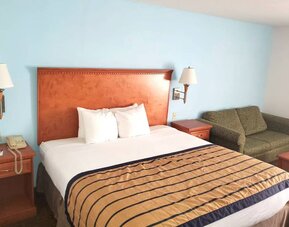 Day use room with sofa at Coratel Inn & Suites By Jasper New Braunfels IH-35 EXT 189.