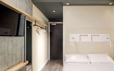 Romantic king room at Ibis Budget Sheffield Centre St Marys Gate.