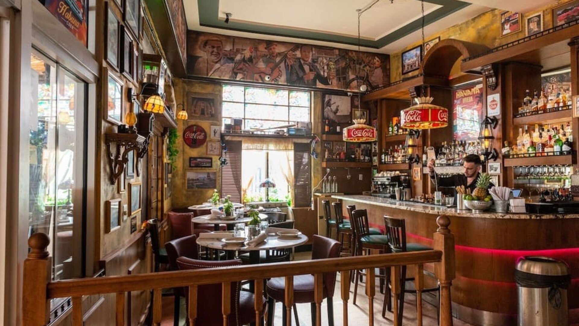 Traditional Irish bar ideal for coworking at Hotel Chelsea, A South Beach Group Hotel.