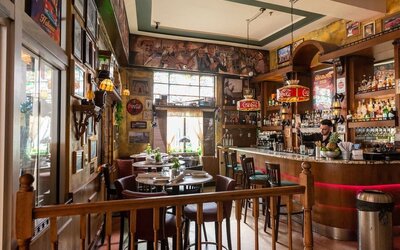 Traditional Irish bar ideal for coworking at Hotel Chelsea, A South Beach Group Hotel.