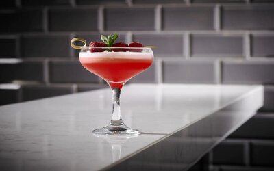 Bar and coworking space at Temple Bar Hotel.