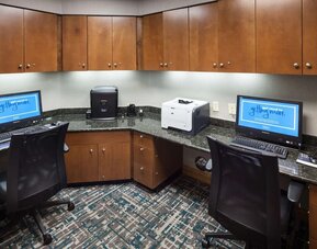 Business center available at Hampton Inn Los Angeles-Orange County-Cypress.