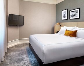 Day use room with TV at The Citizen Hotel, Autograph Collection.