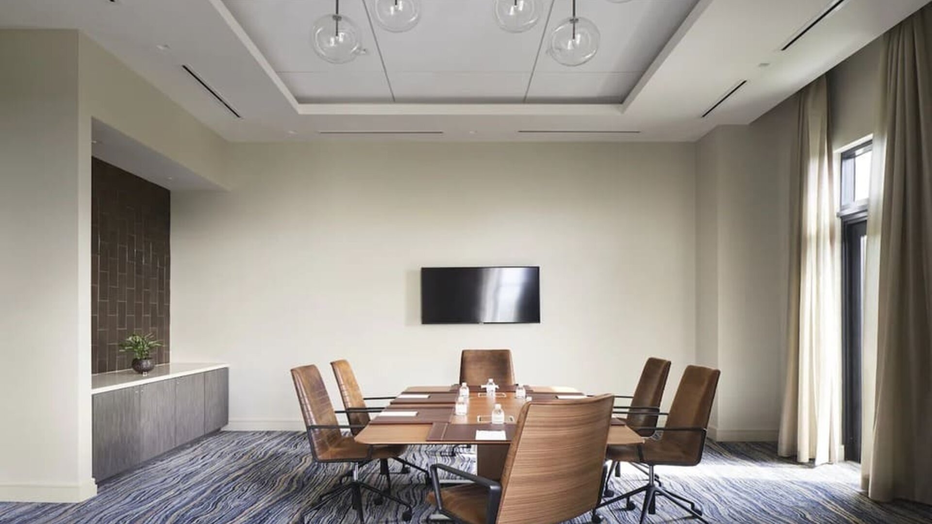 Professional meeting room at THesis Hotel Miami.