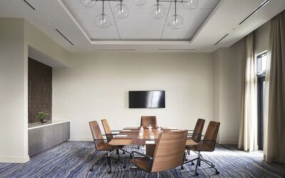 Professional meeting room at THesis Hotel Miami.