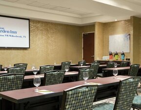Professional meeting room at Hilton Garden Inn Houston NW/Willowbrook.