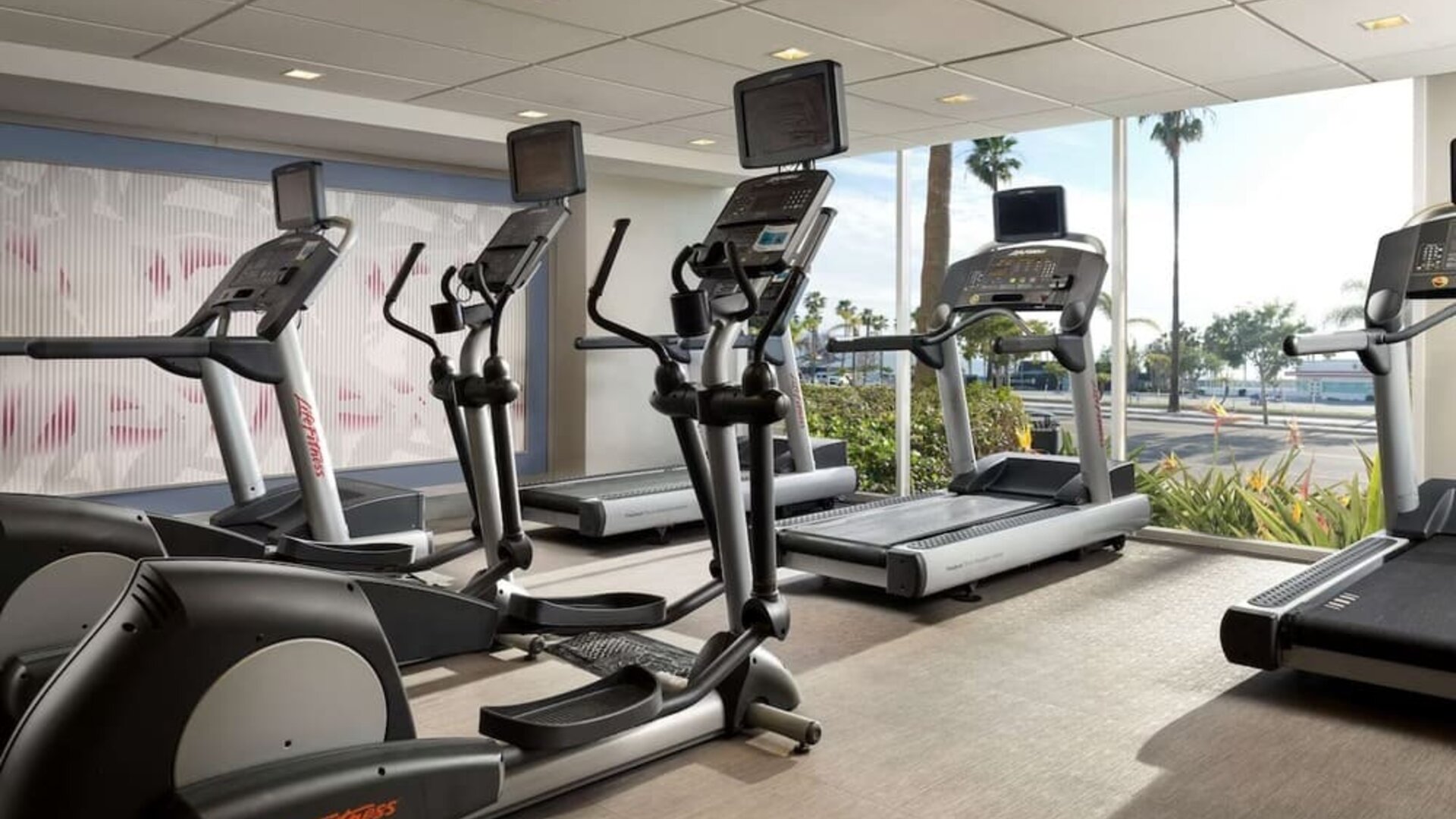 Fitness center available at Sonesta Redondo Beach & Marina.