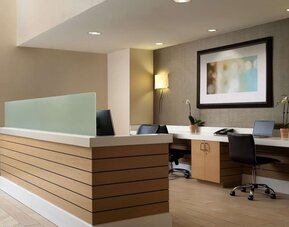 Business center with internet and printer at Sonesta Redondo Beach & Marina.
