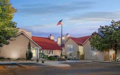 Parking area at Sonesta ES Suites Albuquerque.