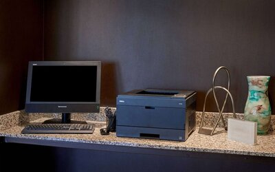 Business center at Sonesta Select Minneapolis Eden Prairie.