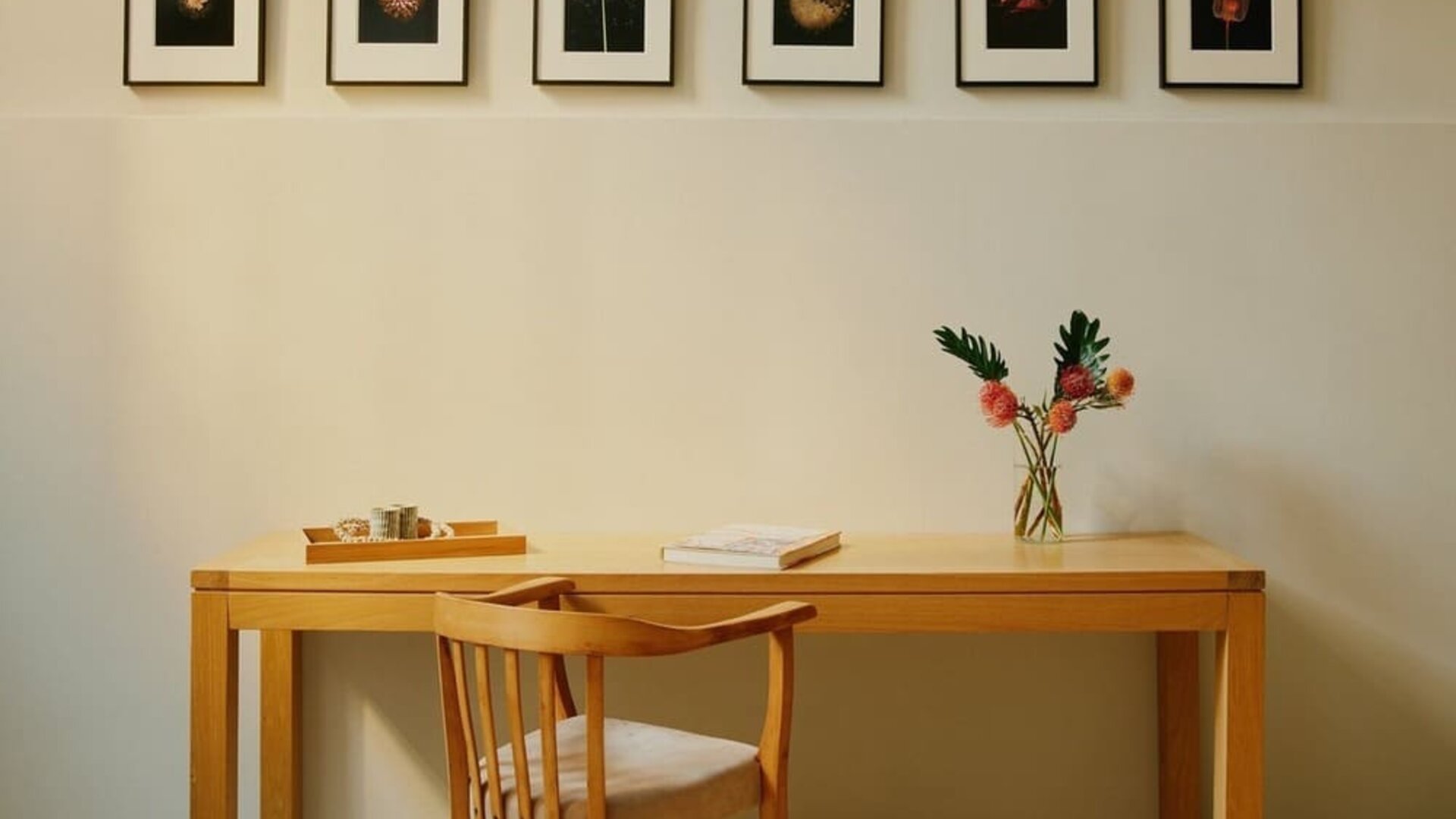 Work space at Wilmina Hotel.