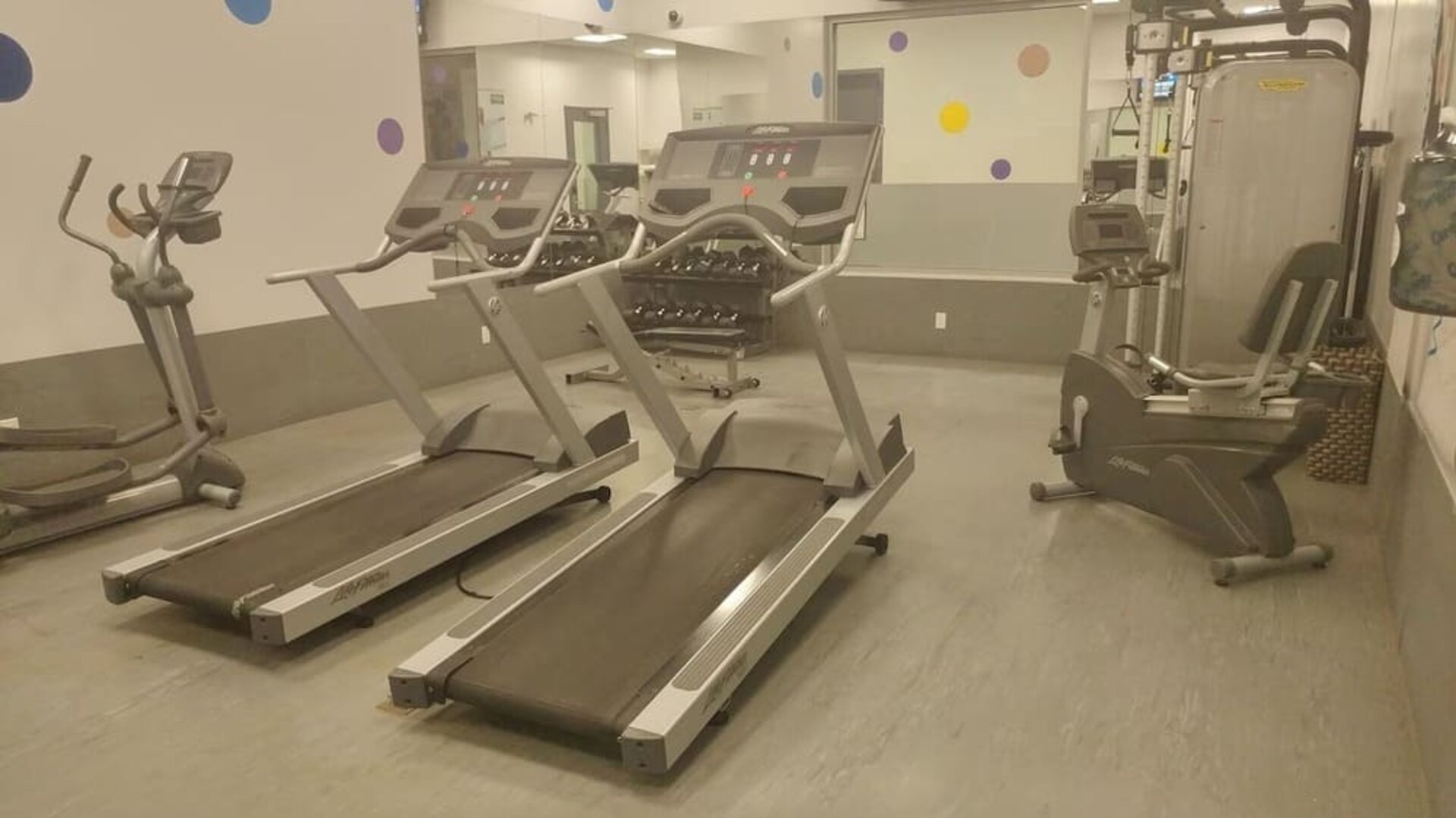 Fitness center available at Novotel Toronto Vaughan Centre.