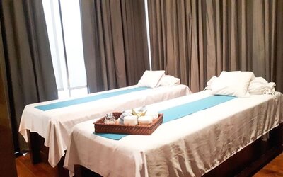 Spa and massage available at Fraser Residence Menteng Jakarta.