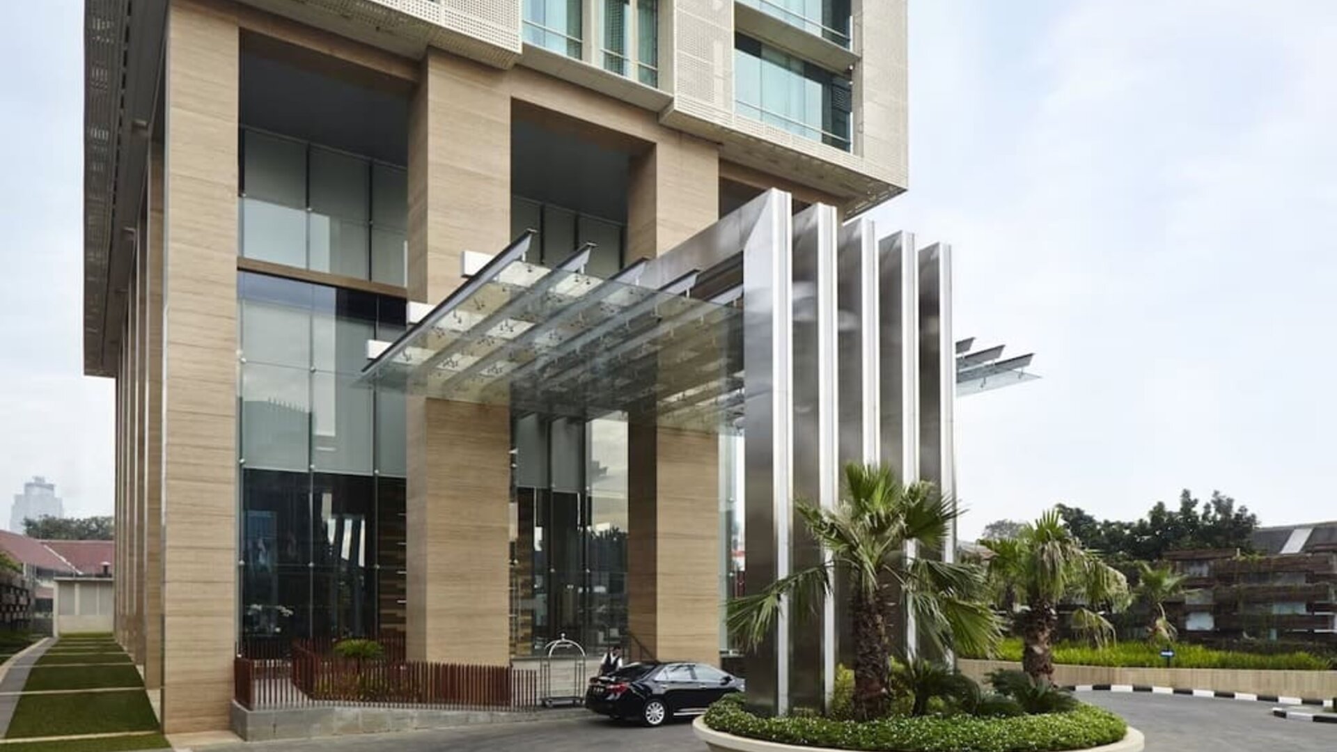 Parking available at Fraser Residence Menteng Jakarta.