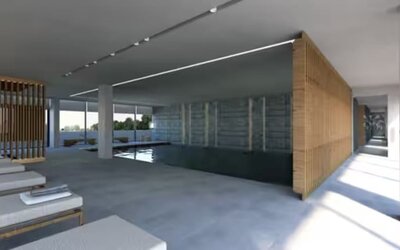 Stunning pool area at DoubleTree By Hilton Lagoa Azores.