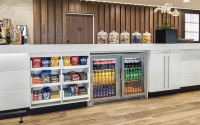 Convenience store at Hampton By Hilton London Stansted Airport.