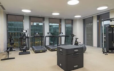 Fitness canter at Hilton Garden Inn Tbilisi Riverview.