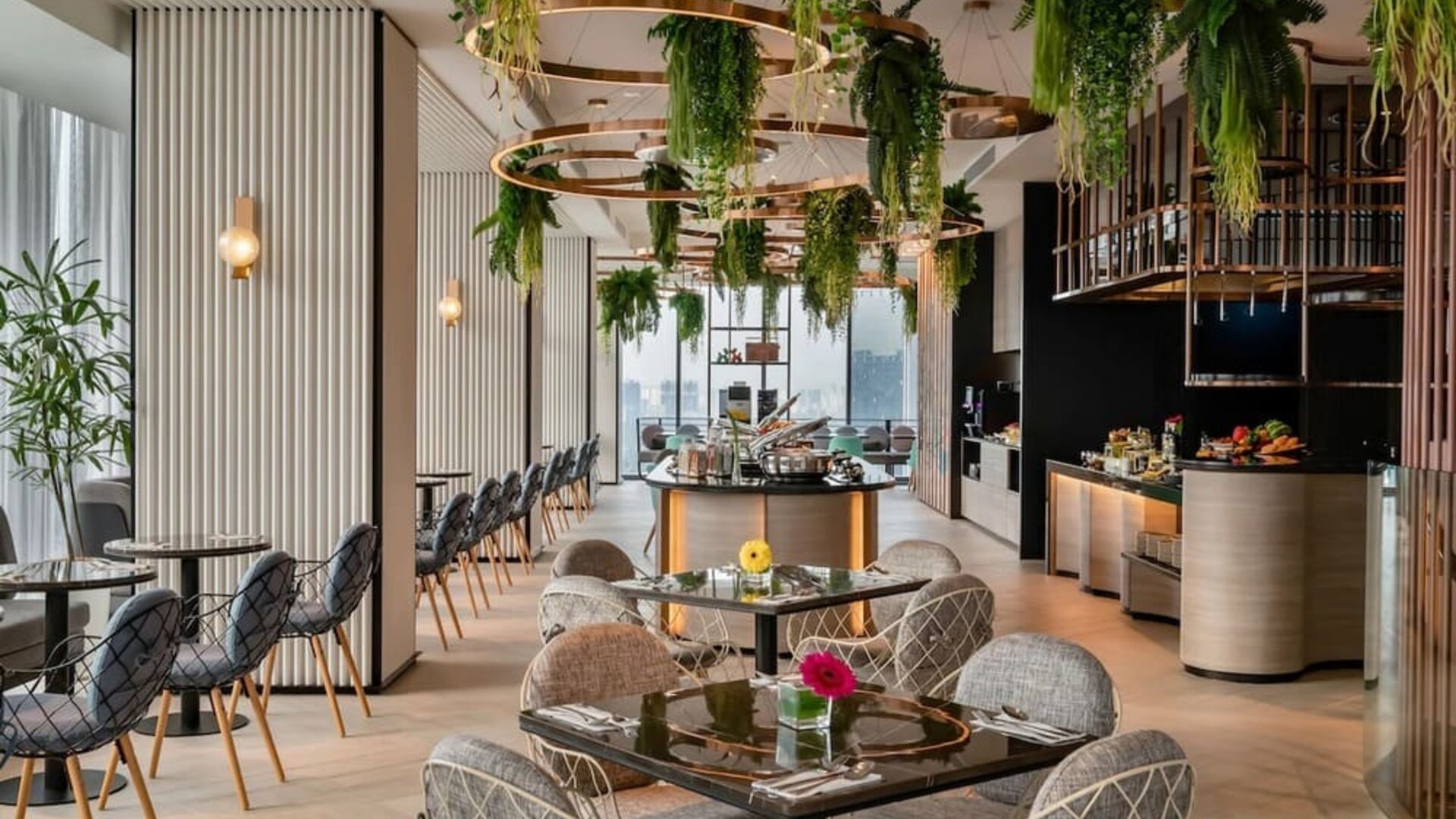 Cozy dining room at Capri By Fraser Bukit Bintang.