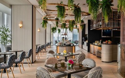 Cozy dining room at Capri By Fraser Bukit Bintang.