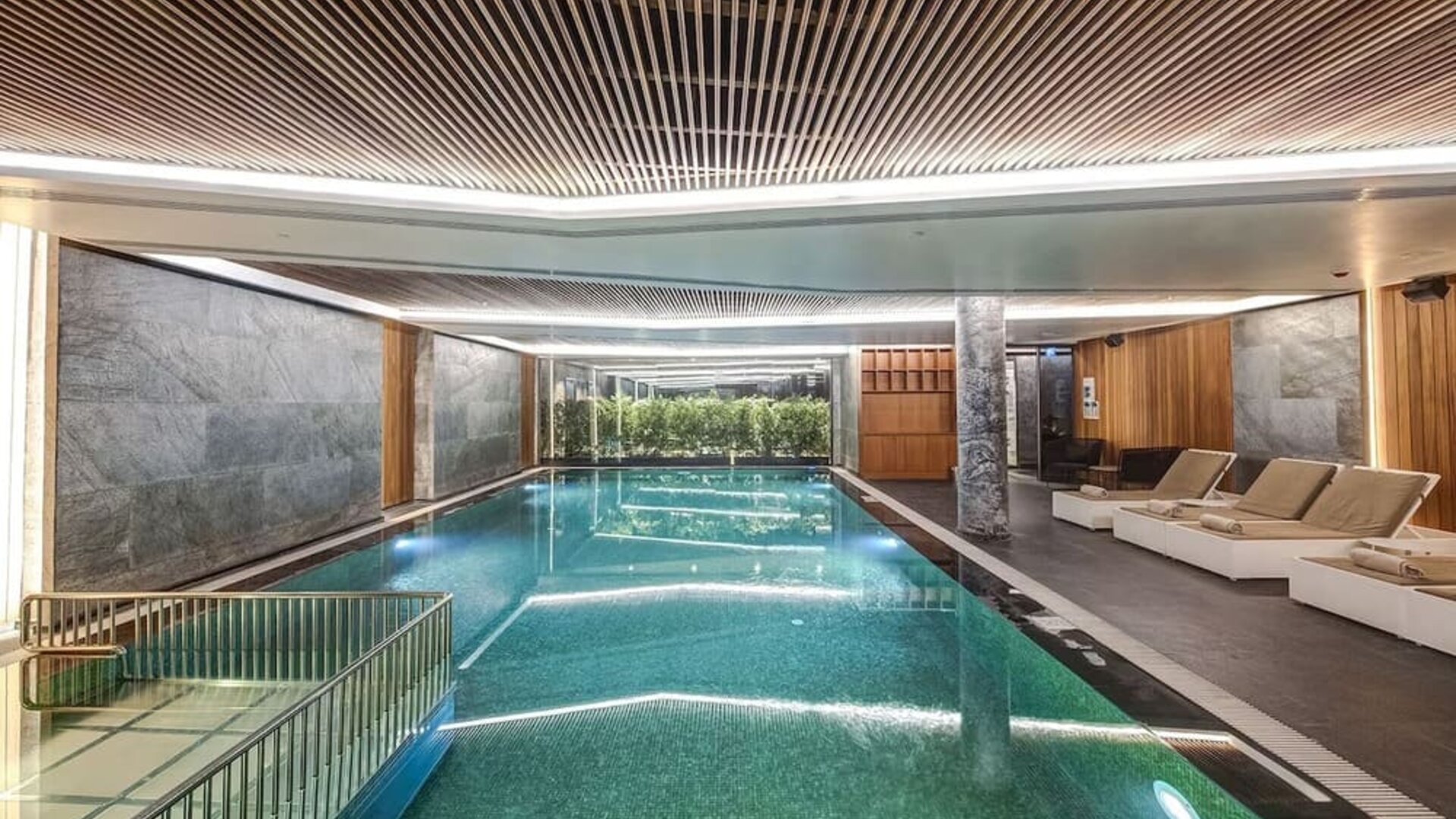 Relaxing indoor pool at DoubleTree By Hilton Istanbul - Piyalepasa.