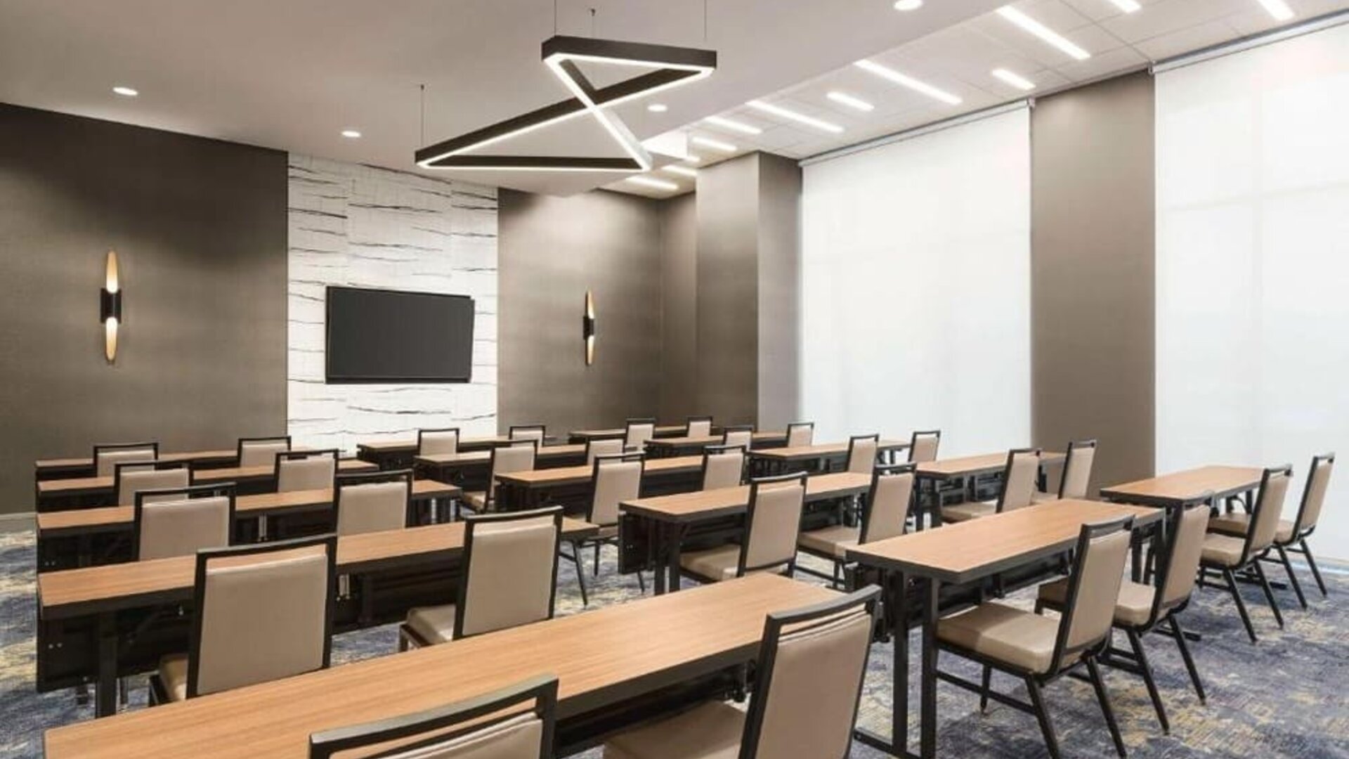 Professional meeting room at Hilton Garden Inn Nashville West End Avenue.