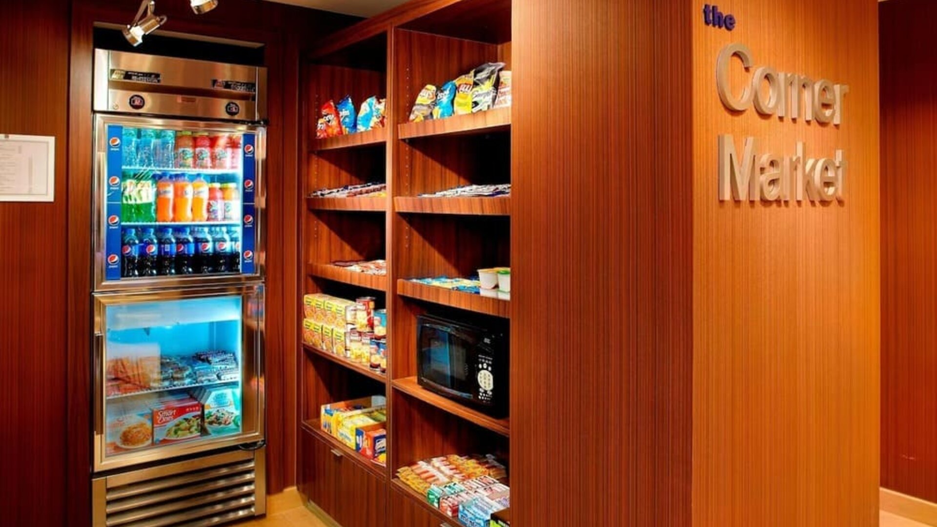 Convenience store at Fairfield Inn East Rutherford Meadowlands.